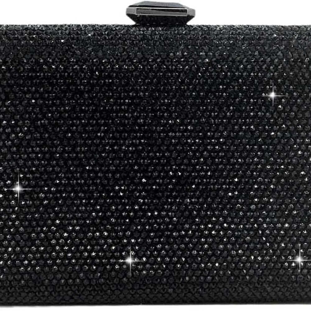 Crystal Evening Bags for Women Formal Party Box Clutch Wedding Rhinestone Handba
